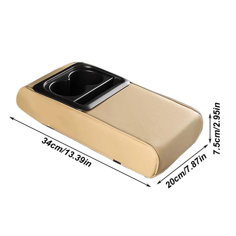Car Armrest Box Cover Protector Car Arm Rest Wrist Support Cushion Automotive Center Console Armrest Pillow For SUV Truck