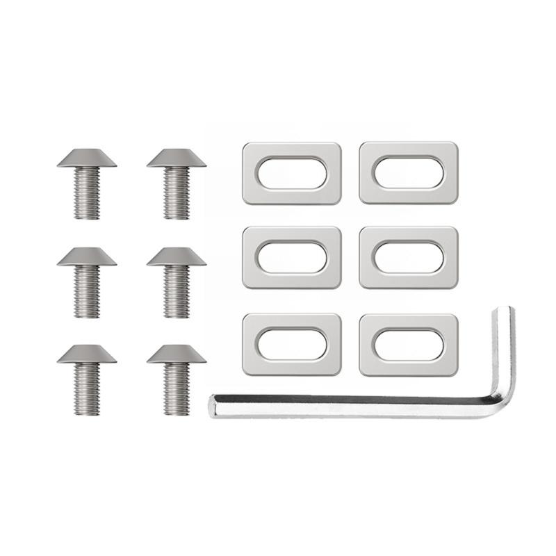 Road Bike Cleat Screw Stainless Steel Locking Plate Screw Washers Bolt And Washers Pedal Accessories