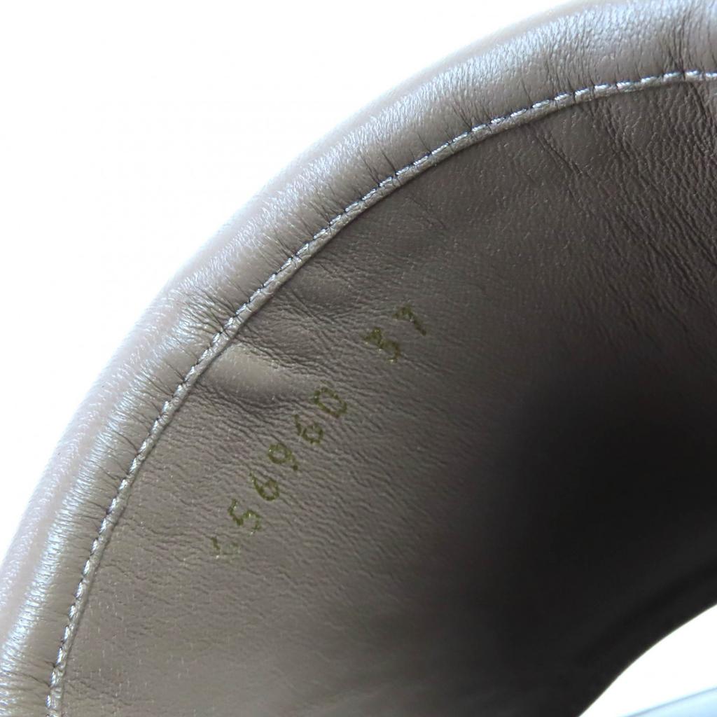 Excellent BALENCIAGA Sandals Logo Platform Sandals with Thick Soles 37 656960 Used