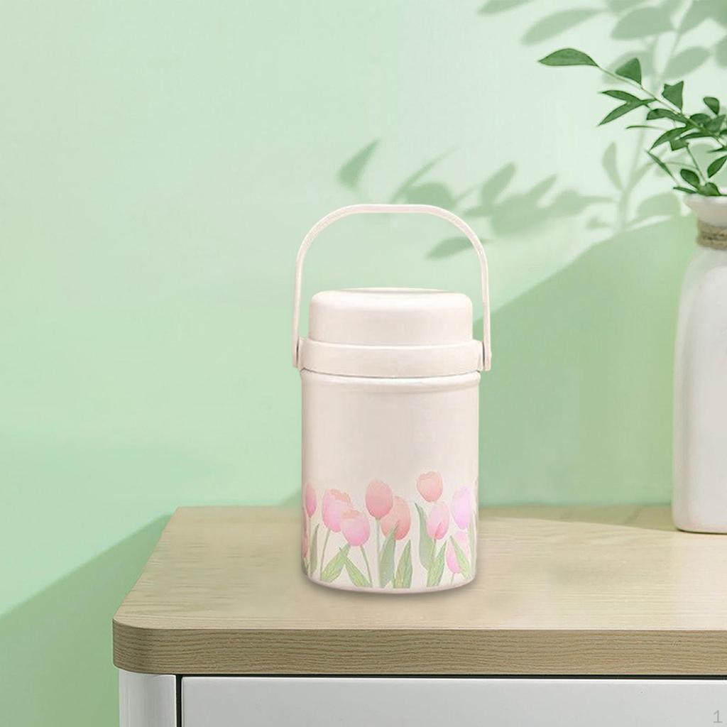 Food Jar Vacuum Insulated Soup Container Thermal Flask Water Bottle