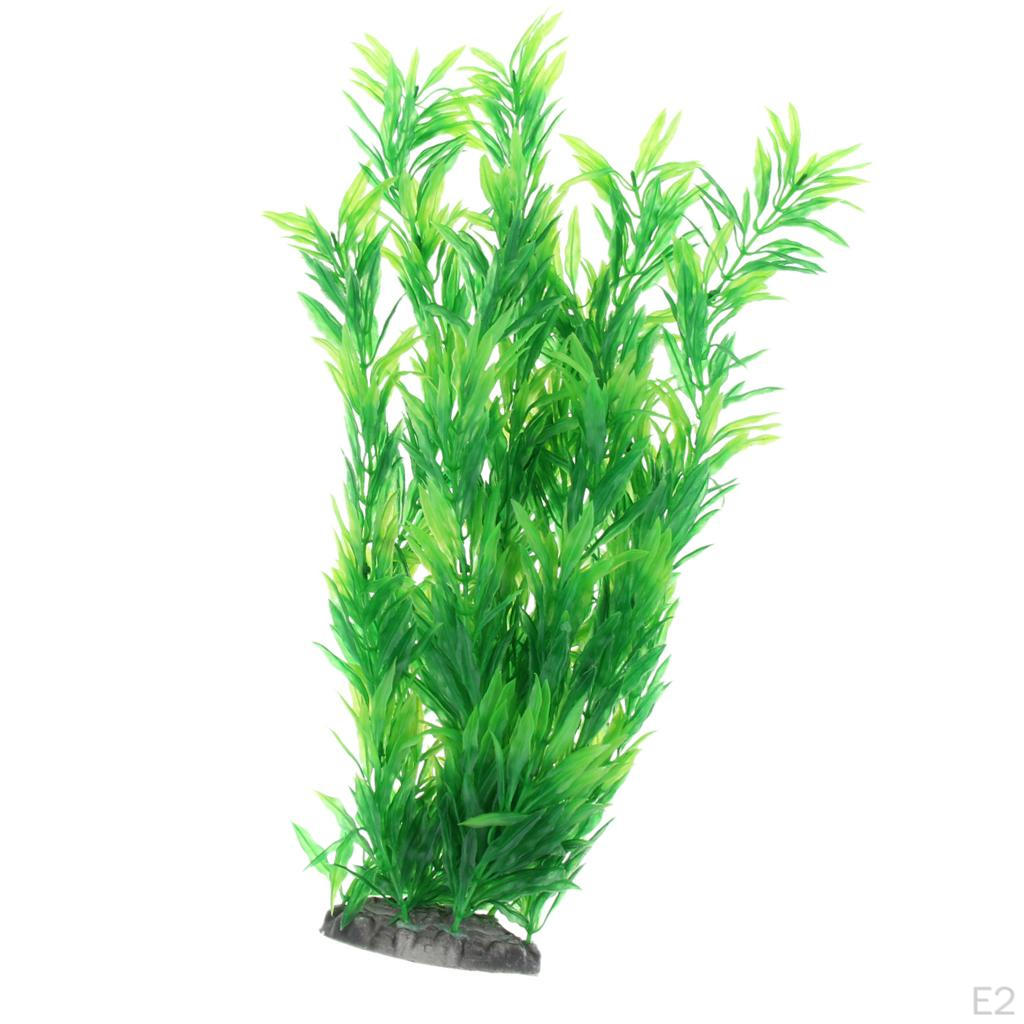 Artificial Grass Aquarium Fish Tank Landscape Decoration