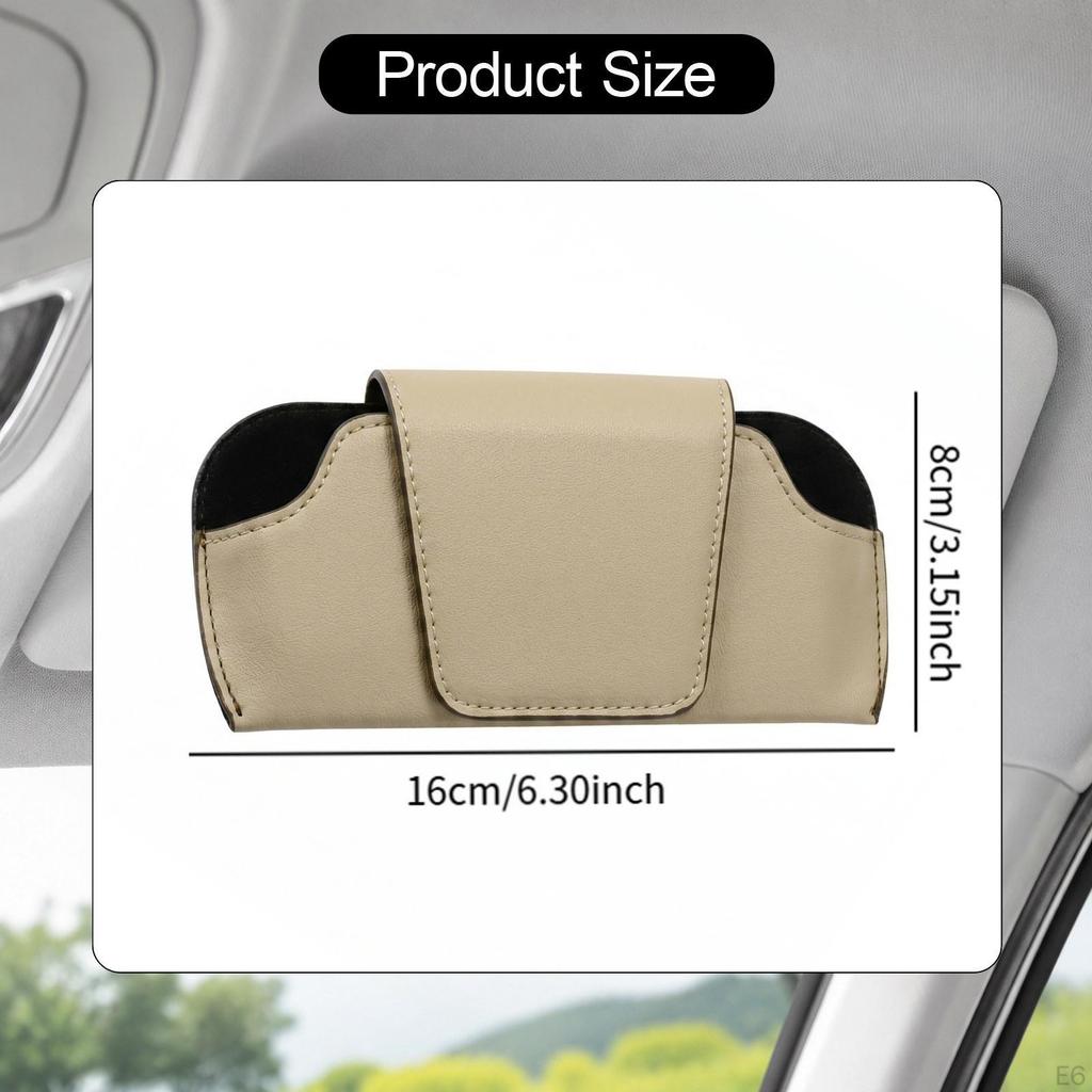 Car Sunglass Holder Glasses Organizer Accessories Versatile Portable Compact for Cars Suvs