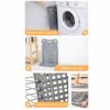 with Handles Wall-mounted Laundry Basket Foldable Dirty Clothes Organizer  for Bathroom
