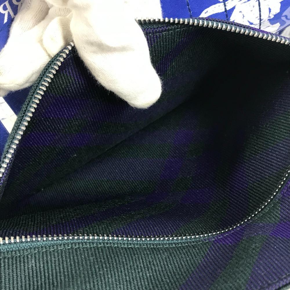 BURBERRY 8079639 EKD logo Bag Shoulder Bag Tote Bag Vinyl clear/blue