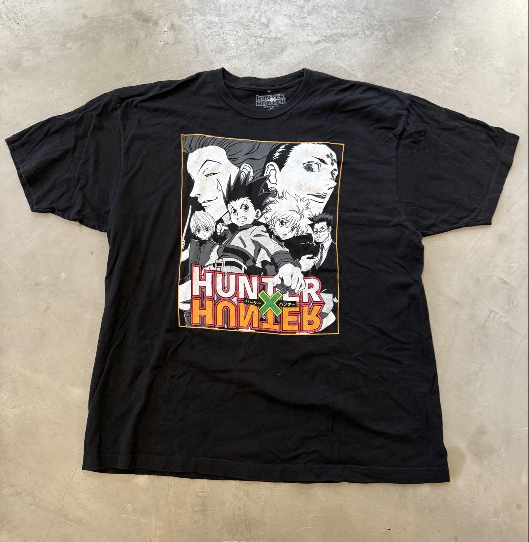 

[Б/У] Редкая аниме-футболка HUNTER × HUNTER XL