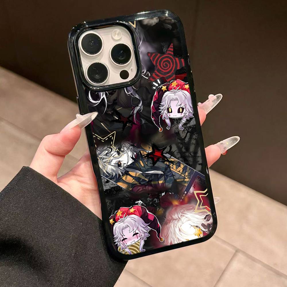 Der Freak Circus Pierrot Für IPhone 17 16 15 14 13 Pro 12 11 Pro Max Harte PC+TPU Handyhüllen Rückabdeckung