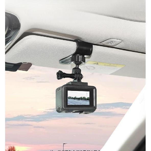 Gopro Car Mount for Action Camera Recording Sun Visor Action Cam Cradle Pov Auto Support for Go Pro Insta360 DJI Osmo AKASO Fuse Holders1