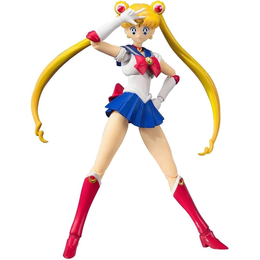 

TAMASHII NATIONS S.H. Figuarts Sailor Moon Animation Color Edition 140mm Painted Action Figure ABS PVC