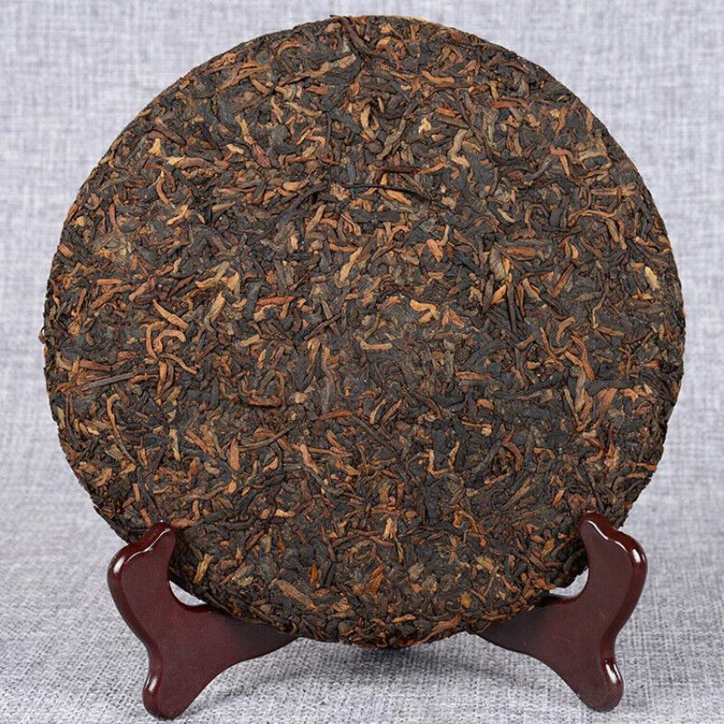 357g Spitzenschwarzer Tee Yunnan Pu-Erh-Tee Uralter Baum Pu-Erh Reifer Kuchen Gesundheitsfürsorge