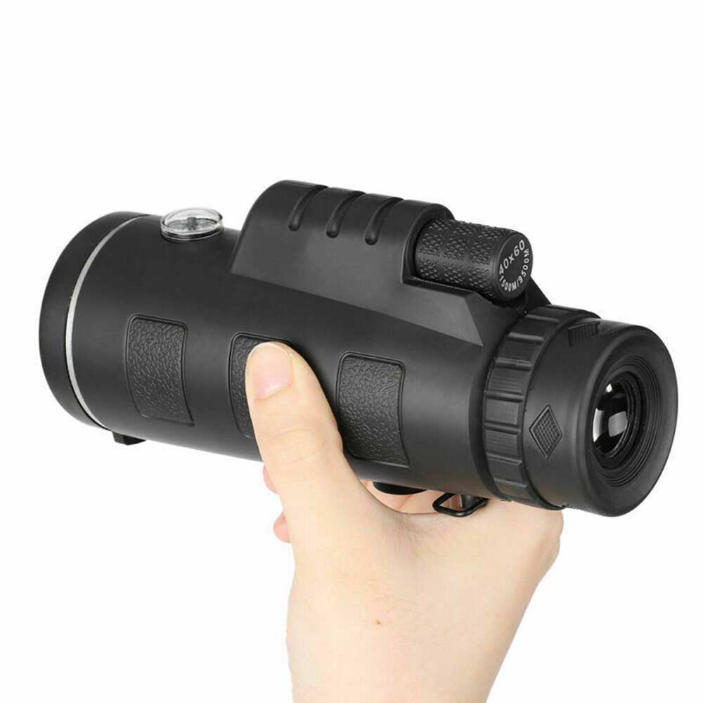 Τηλεσκόπιο 40X60 Μονοφθαλμο Τηλεσκόπιο Hd Υψηλής Ισχύος Κινητό Τηλεσκόπιο Πλήρως Ευέλικτος Επικαλυμμένος Φακός Οπτικού Γυαλιού + Κλιπ Τηλεφώνου