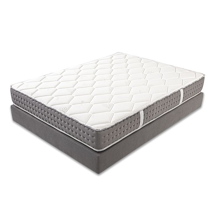 Matelas 90x190 cm,Sakina,24cm,Ressorts Ensachés,Mousse Haute Densité,Indépendance de Couchage,Soutien ferme,face été/hiver