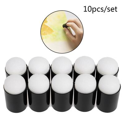 10Pcs Finger Sponge Daubers For Paint Ink Pad Stamping Chalk Reborn Art Tools