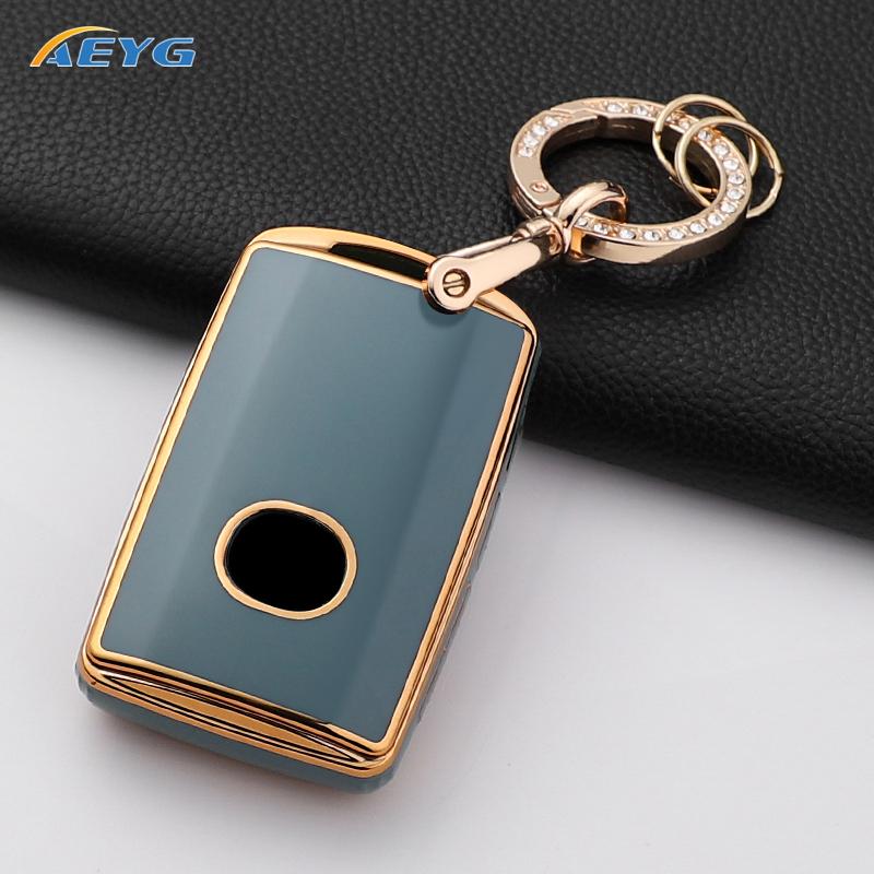 Fashion Soft Tpu Car Key Case Cover Shell Fob For Mazda 3 Alexa Cx30 Cx-4 Cx5 Cx-5 Cx8 Cx-8 Cx-30 Cx9 Cx-9 Keychain Accessories