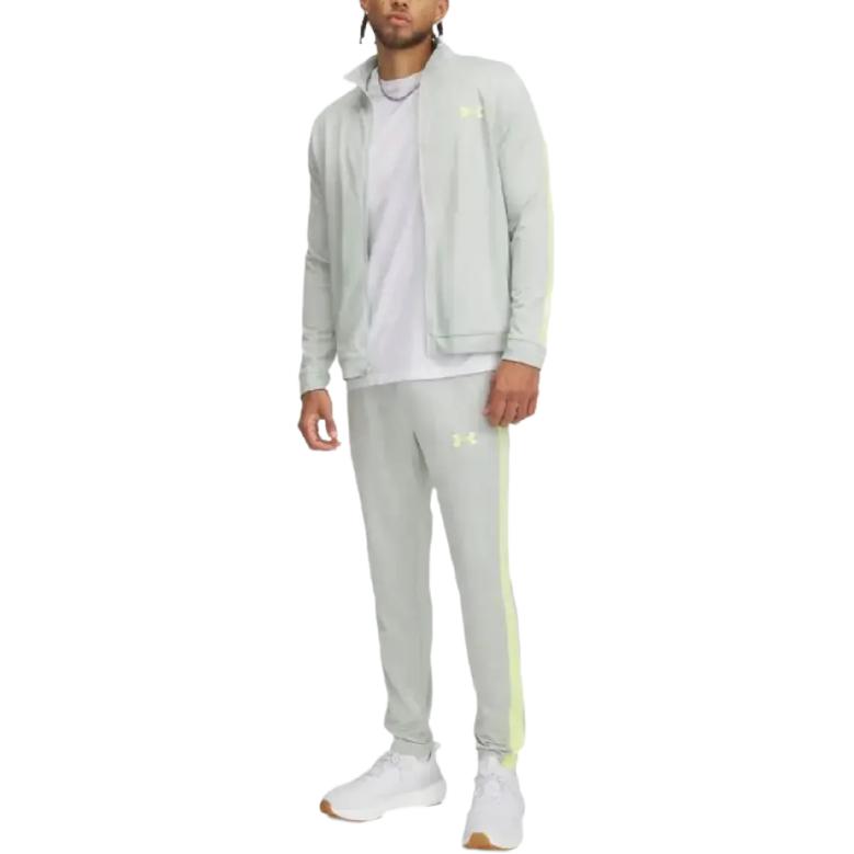 

Under Armour Simple Comfortable Cardigan And Knitted Long Pants Casual Sports Set Men sets Light-Blue 1357139-377 S