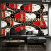 Feyenoord Individueller Name Wandteppich Ästhetischer Wandbehang Bedruckte Stoffdecke Dekorative Wandteppiche Für Schlafzimmer Wohnzimmer Heimdekoration