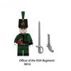 Napoleonic Wars Military Soldiers Building Blocks WW2 Mini Action Figures French British Fusilier Rifles Weapons Toys For Kids