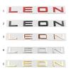 Car 3D Metal Trunk Words Letters Logo Decals Emblem Badge Sticker For Leon MK1 MK2 MK3 MK4 MK5 MK6 FR Styling Accessories