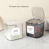 Laundry Pods Container with Lid for Laundry Room Organization Storage, Dishwasher Pods Container Laundry Detergent Pods Holder