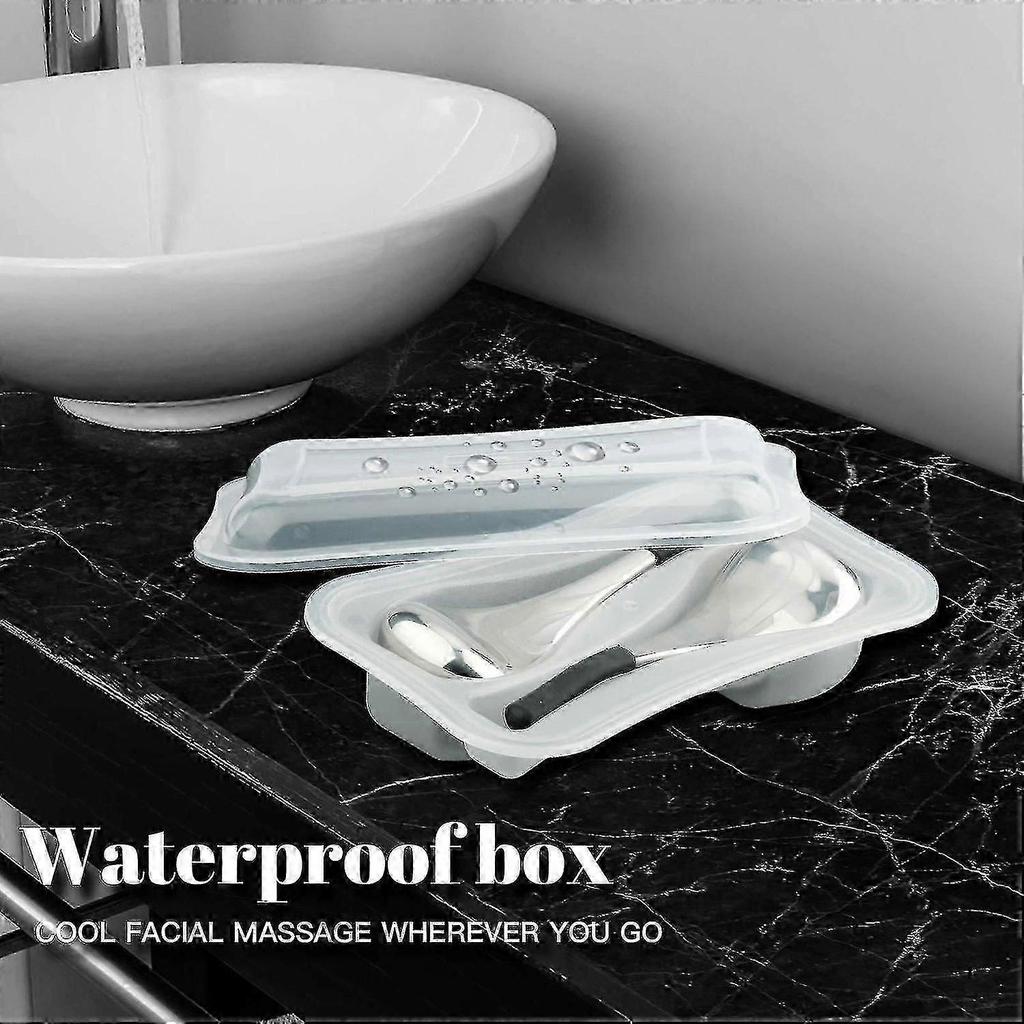 Cryo Sticks Stainless Steel Facial Massage Ice Balls Cooling Roller Neck Eye Anti Puff Anti Aging Tr