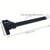0-280mm T Shaped Ruler High-precision Marking Gauge Professional Scribe Ruler  Carpentry DIY Tools