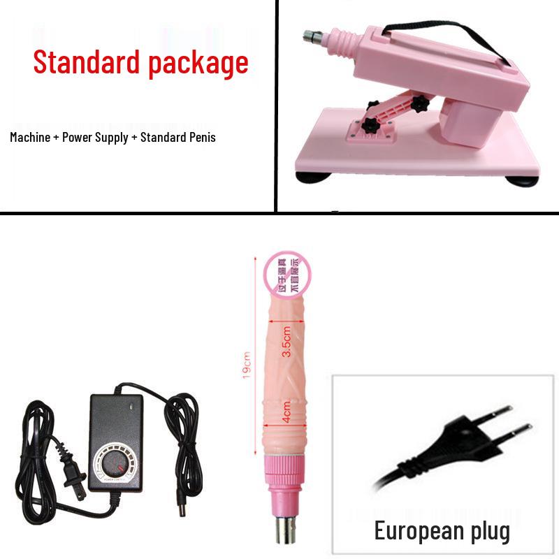 Vibrador Telescópico Automático Femenino - Juguete Sexual Realista para Adultos