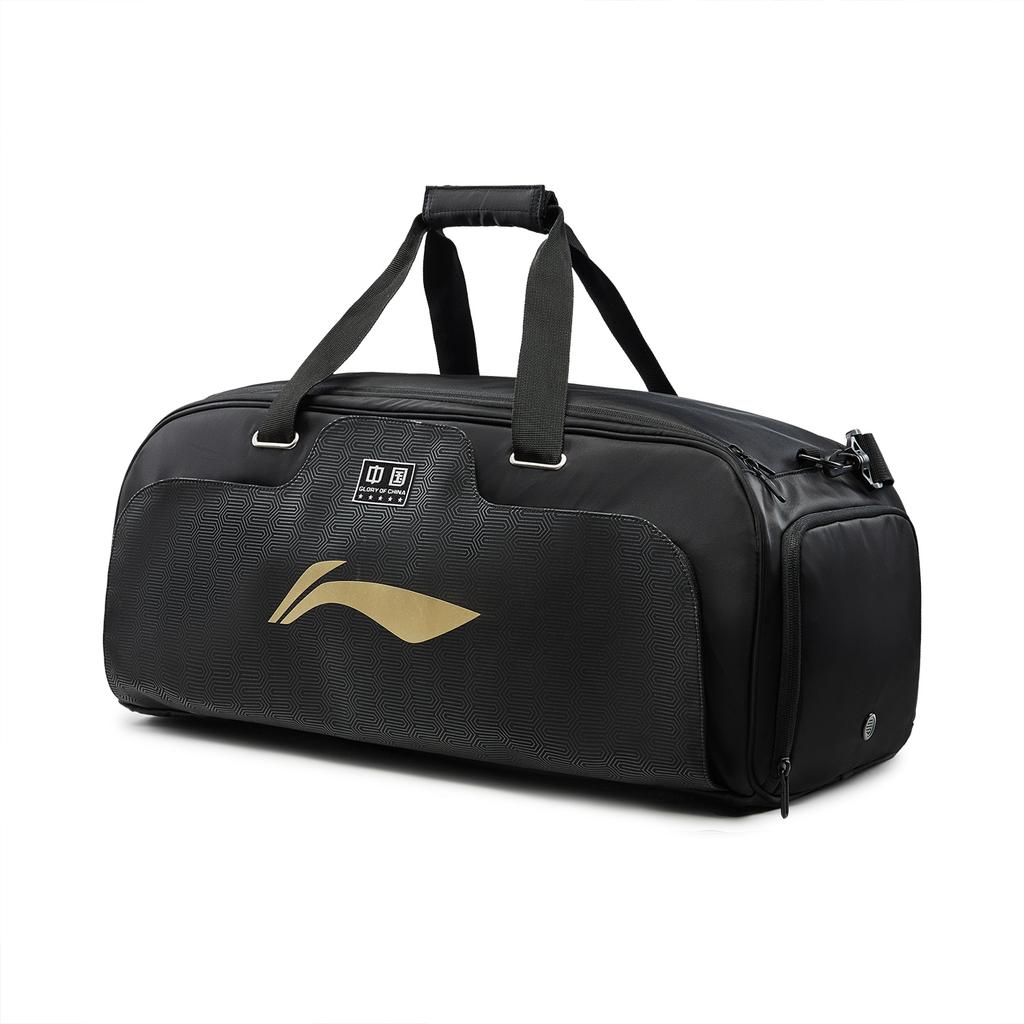 New LiNing Table Tennis Series Nylon Handbag Regular Unisex Black ABLV005-1