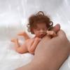 15cm Bebes Reborn Dolls Silicone Full Body Mini Doll Sleeping Twins Lifelike Baby Doll  Anti-Stress Boneca