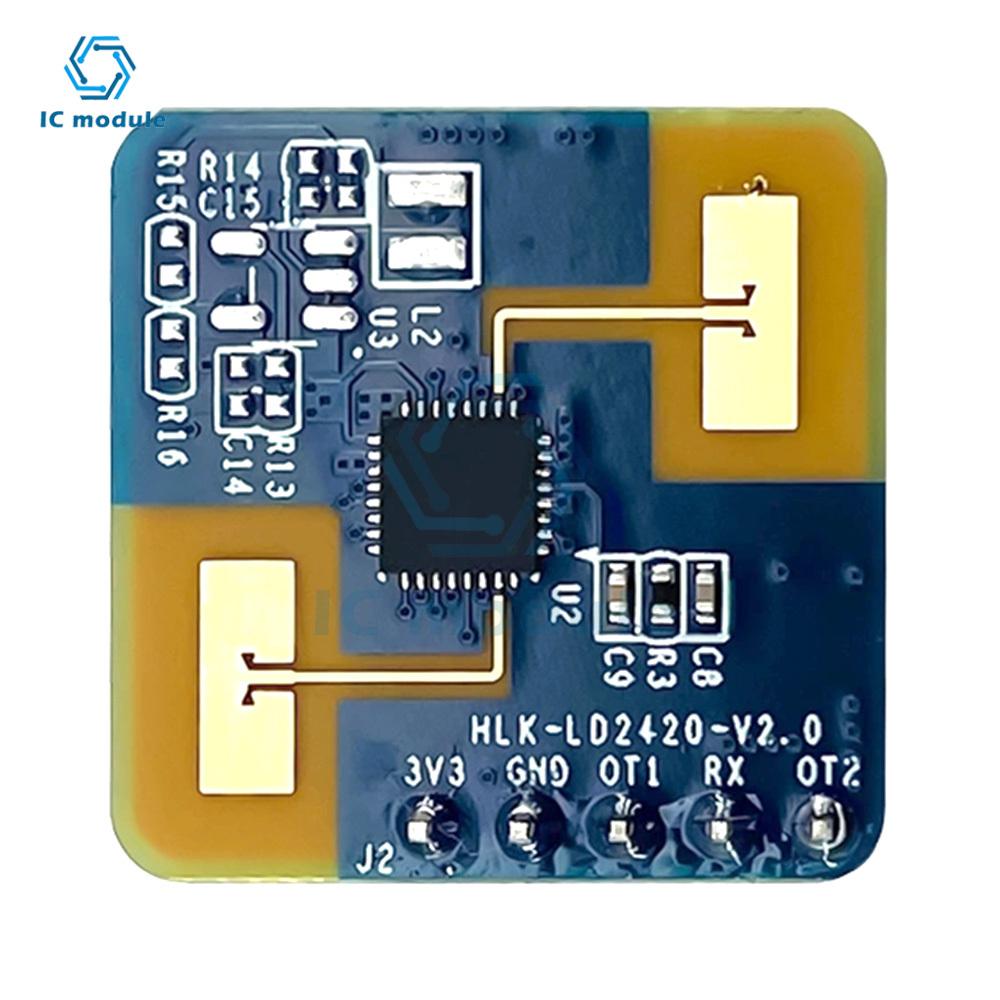 

HLK-LD2420 Human Presence Sensing Radar Module LD24120 24G millimeter wave radar Intelligent Wave Sensor