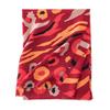 New imitation cashmere scarf atmosphere blue ethnic style printed large scarf medium and long scarf women's shawl