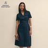 Brooks Brothers Women's Linen Cuban Collar Dress