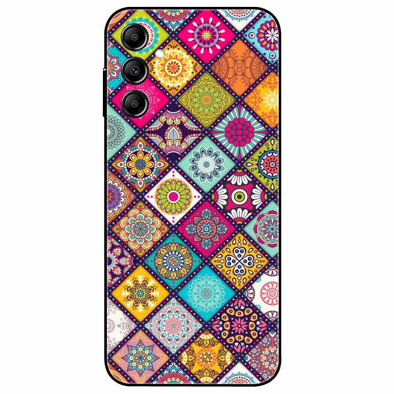 Silicone Phone Case For Samsung Galaxy A54 5G A34 A14 A24 Cover TPU Protective Soft Cat Para Funda for SAMSUNG A54 A 54 Fashion