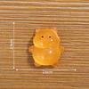 10-100 Stück Mini Leuchtende flach liegende Hunde Kätzchen Cartoon Panda Tier Harz Bär Ornament Mikrolandschaft Dekoration DIY Schreibtisch Dekoration