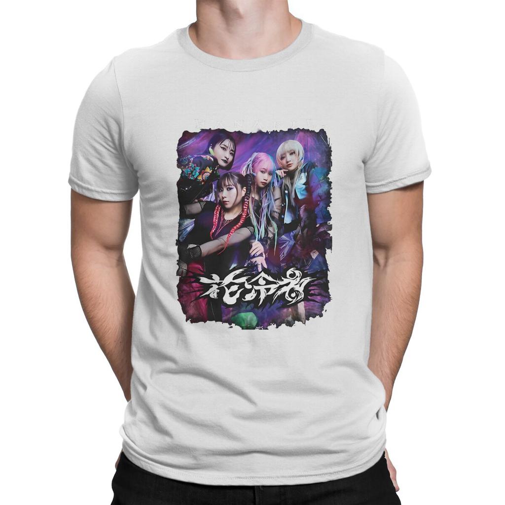 BAND Men TShirt Hanabie Crewneck Short Sleeve Fabric T Shirt Funny High Quality Birthday Gifts