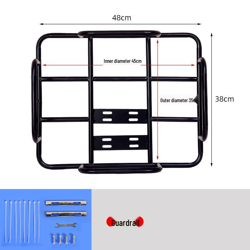 Thickened Rear Cargo Rack Bracket for Electric Scooter Delivery Box