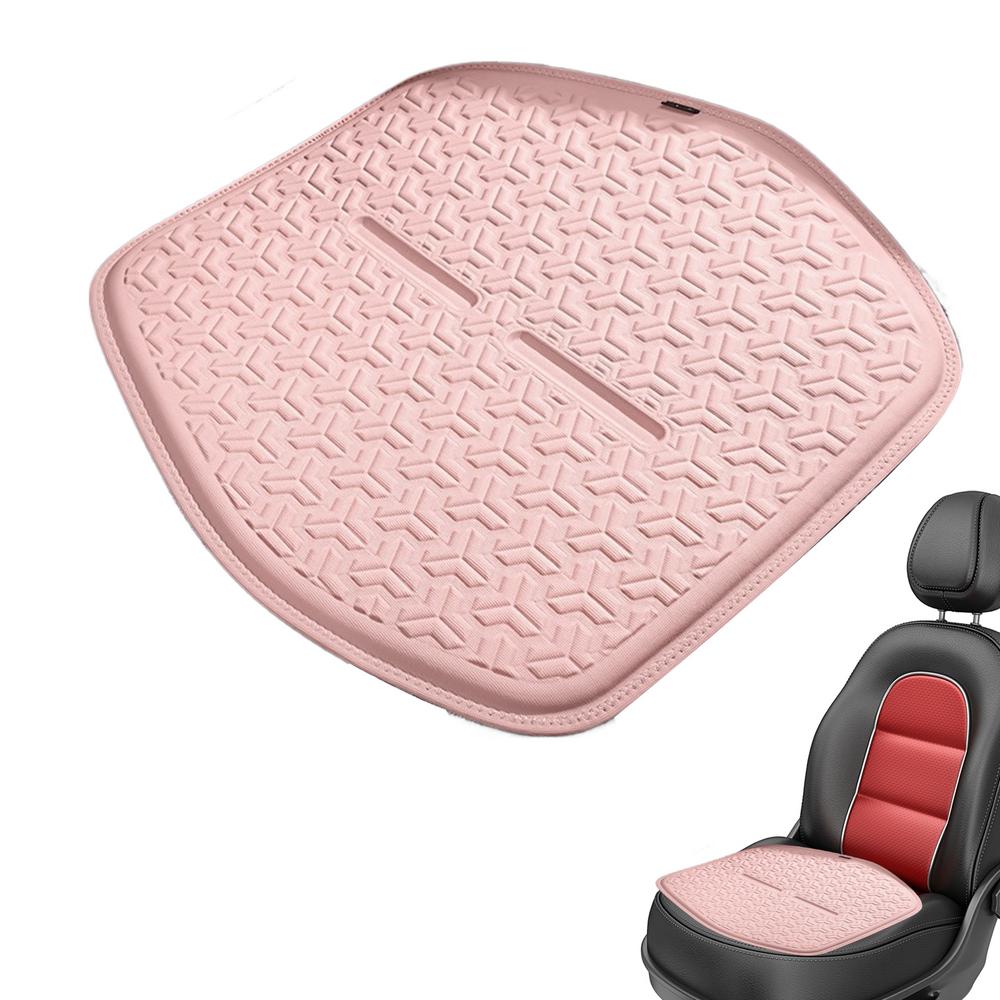 

Подушка для сиденья автомобиля, дышащий охлаждающий гель, охлаждающая подставка, коврик для автомобильного сиденья, летний коврик для домашнего кресла розовый