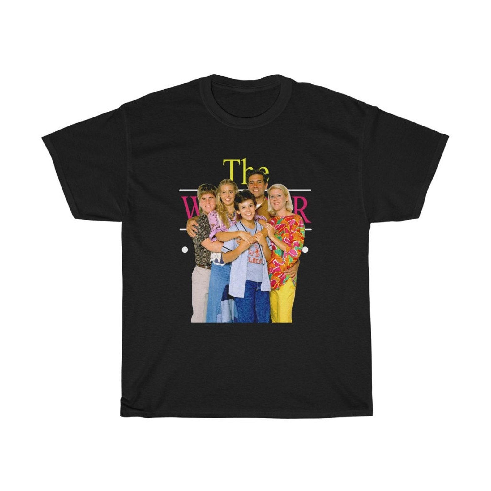 The Wonder Years Classic TV Series Black T-Shirt Size S to 5XL 4XL