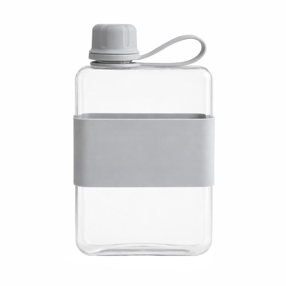 Portable 240ml/500ml Water Bottle Multicolor Rectangle Sports Kettle Handheld Plastic Fruit Tea Cup Kettle Outdoor Sport