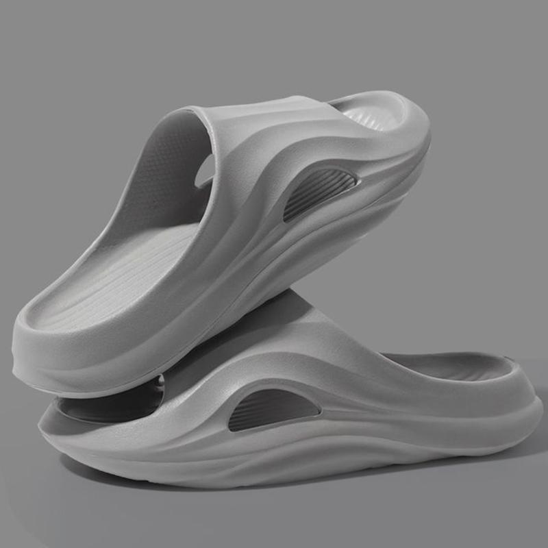 Lucyever 2025 Różowe Kapcie Domowe z Miękką Podeszwą dla Kobiet Wygodne Klapki na Platformie dla Pary Damskie Halowe Antypoślizgowe Buty Łazienkowe