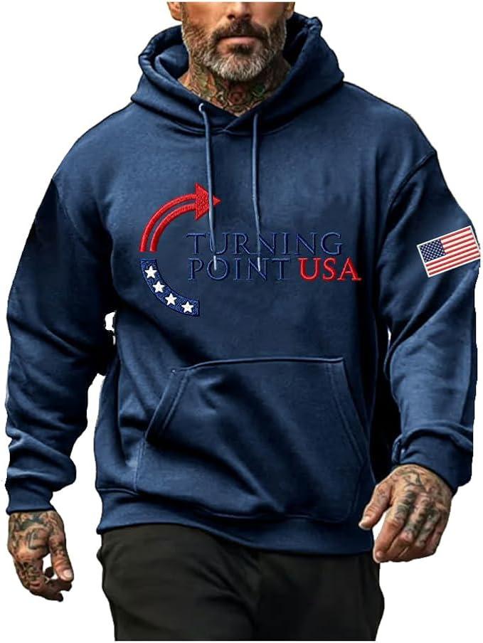 Popular Autumn and Winter New Sweater USA3d Digital Printing Simple Letter Hoodie Sports and Leisure