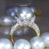 Light luxury and elegant design suitable for women's engagement and wedding rings and wedding jewelry