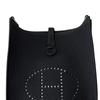 HERMES Evelyne Clemence Bullock Leather Shoulder Bag, Crossbody Bag 16 Women's 89 Noir Black H069426CKDS