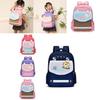 New Stylish Cartoon Cat Backpack For Kids In Grades 3 To 6 Durable Oxford Fabric