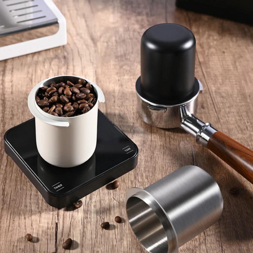 58mm Coffee Dosing Cup Wear Resistant Portafilter Sniffing Mug Espresso Measuring Cup Homeware