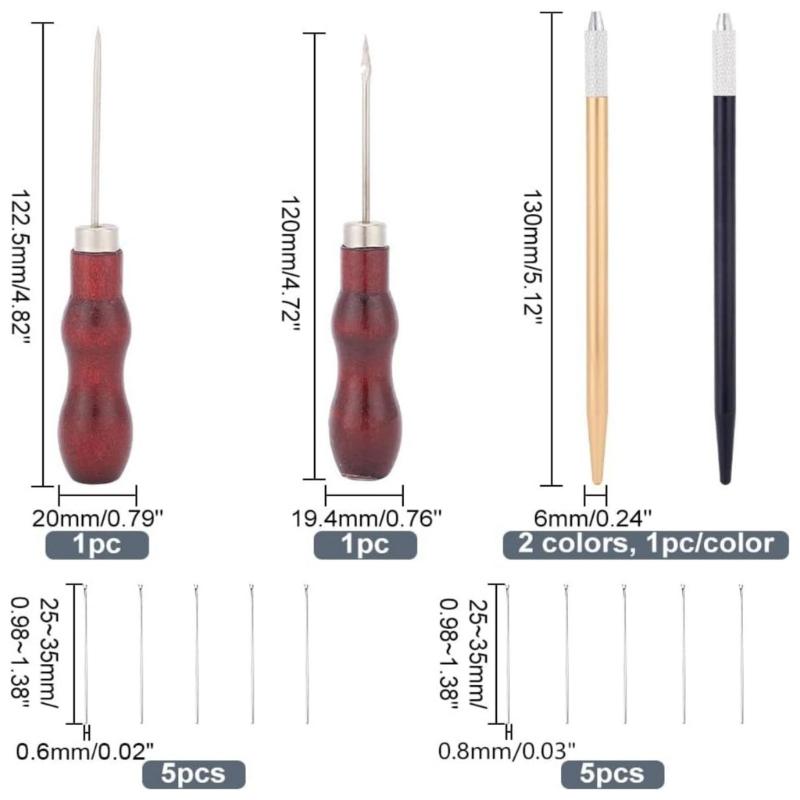 Creative Doll Hair Restoration Set With Wooden Handle And Metal Needle For Custom Hairstyles