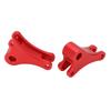 1 Pair Aluminum Alloy Front Rocker Arm Replacement Upgrade Parts Fit for Traxxas E Revo VXL 116 RC
