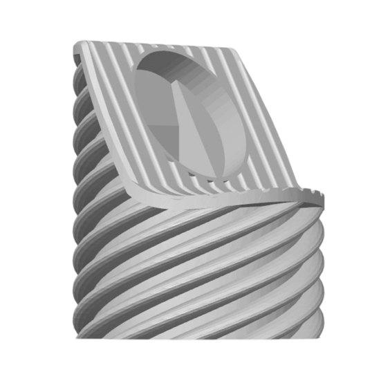 3D Printed Charging Watch Spiral Charging Dock Stand for Apple Wave Watch Holder