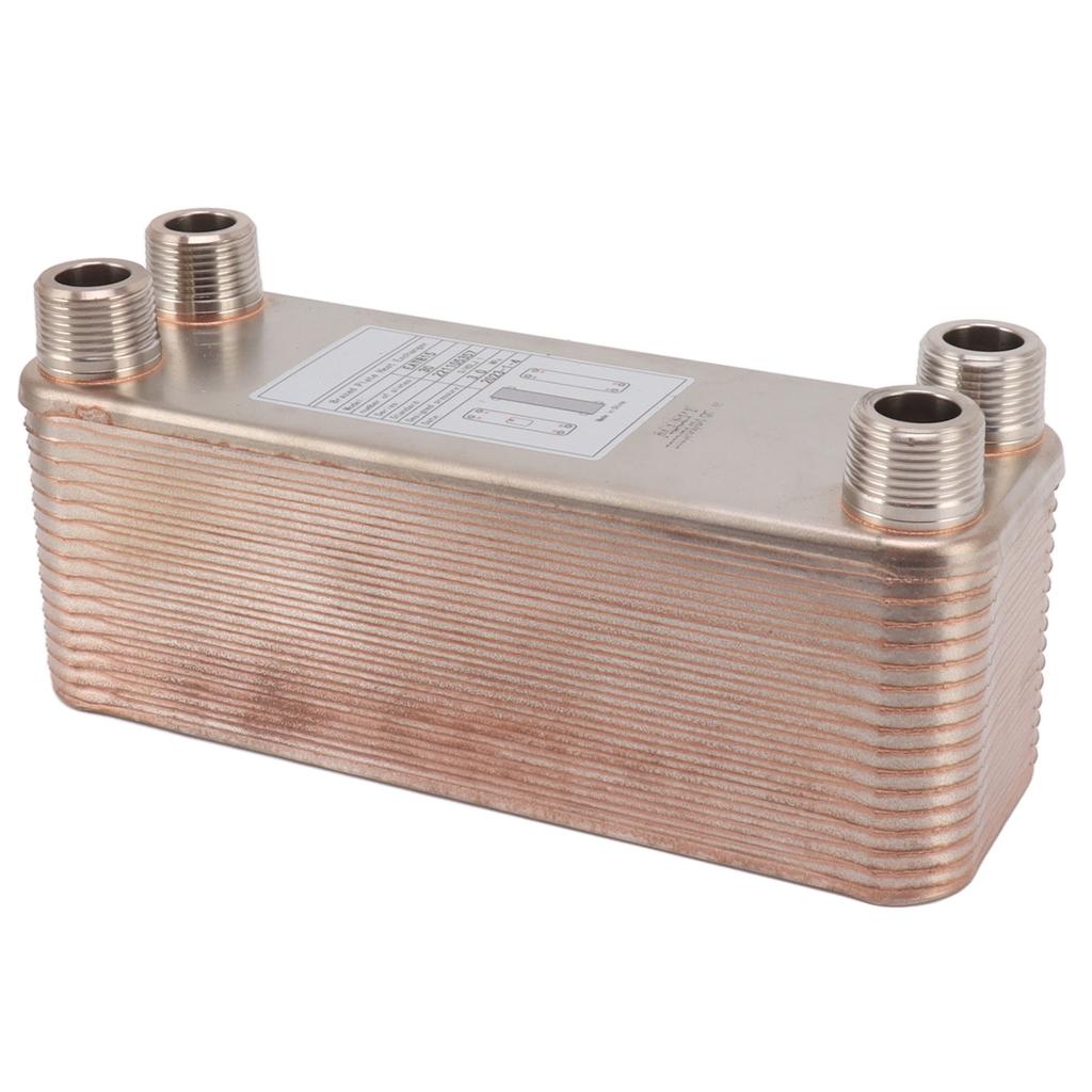 Plattenkühler Edelstahl Gelöteter Plattenwärmetauscher Würzekühler für Bierwürze Wasser