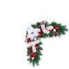 Window Decoration Pendants Easy To Hang Holiday Decoration Simulated Garland Reusable Iron Wire Christmas Decorations Polyester