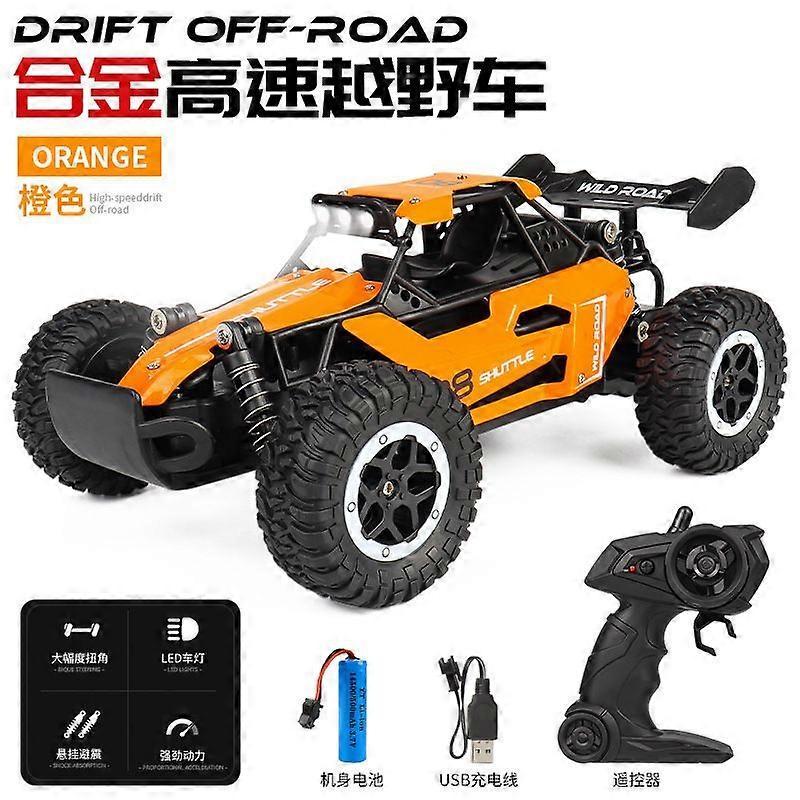 Remote Control Cars, 2.4GHz High-Speed RC Car for Kids, 1:16 Scale 2WD Off-Road Monster Truck with 3 Batteries for 60min Playtime, Electric Remote Con