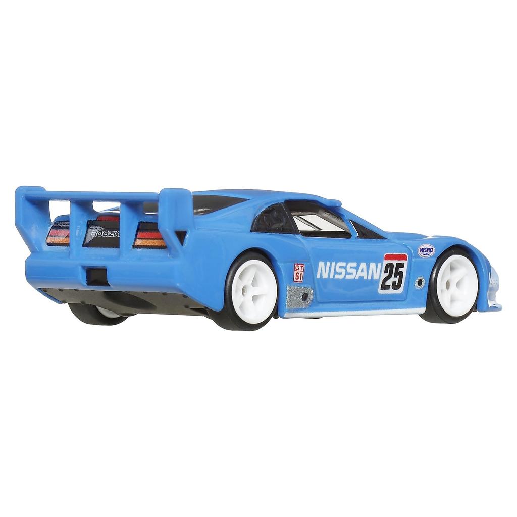 Hot Wheels Car Culture Silhouette Nissan 300ZX Mini Car Toy Blue JBK61 Ages 3 and Up